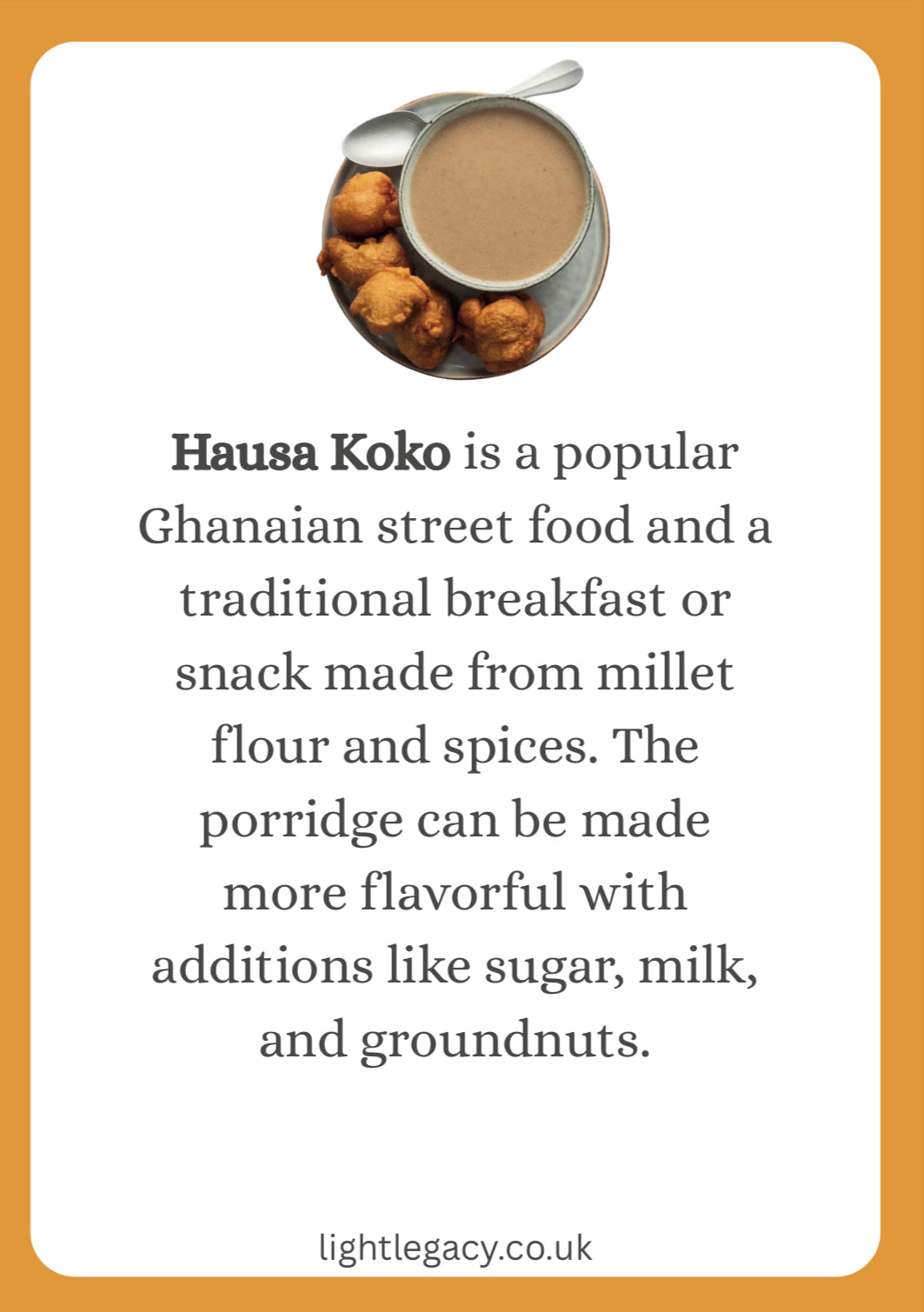 GHANAIAN FOOD & SNACKS FLASHCARDS | DIGITAL DOWNLOAD