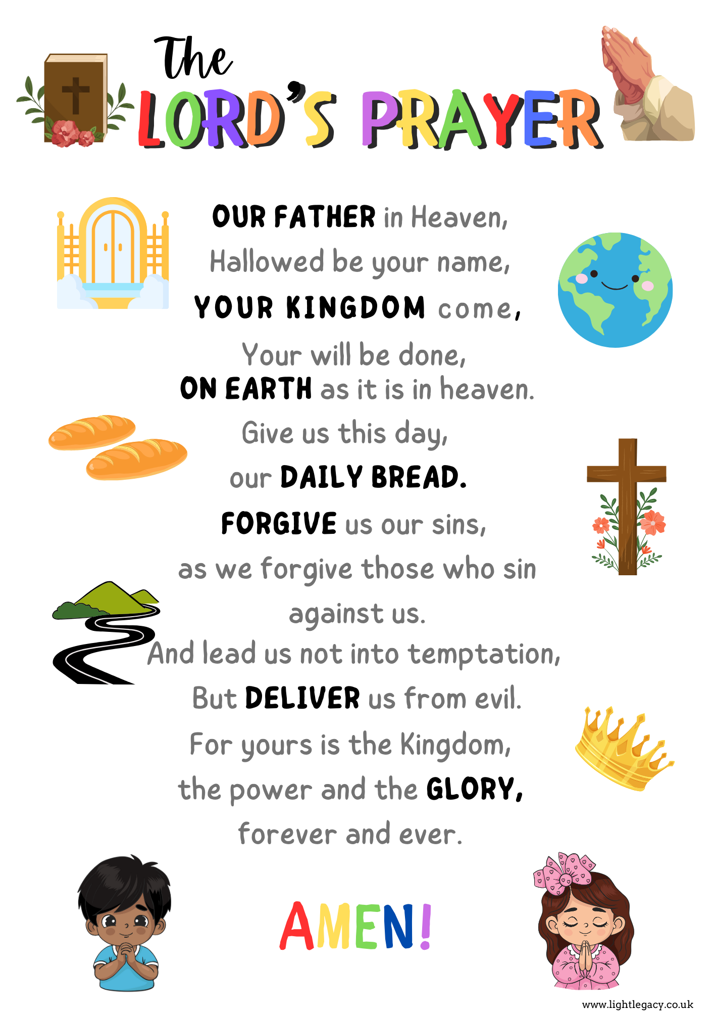 THE LORD S PRAYER DIGITAL DOWNLOAD LIGHT LEGACY the-lord-s-prayer-digital-download-light-legacy