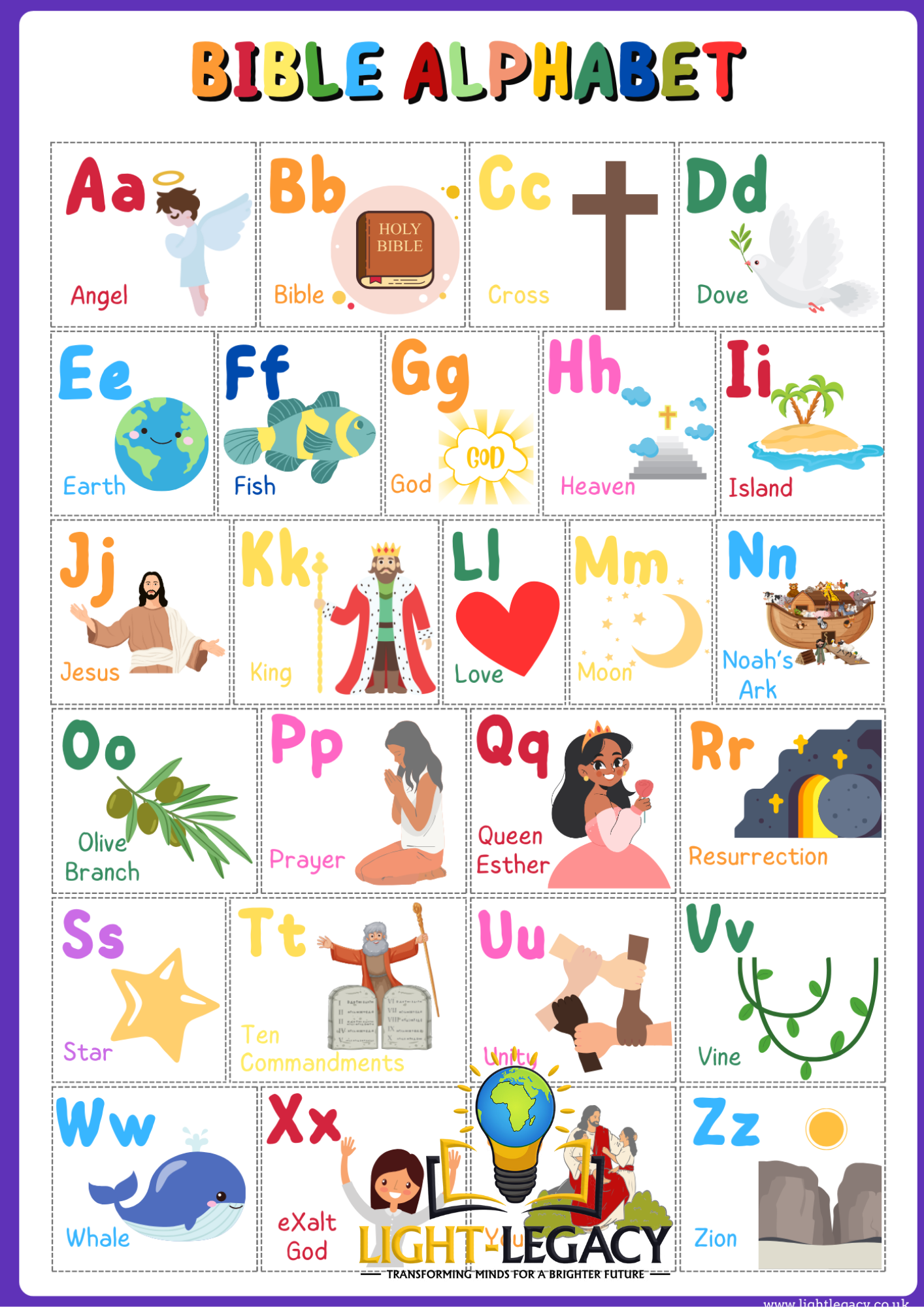 BIBLE ALPHABET (DIGITAL DOWNLOAD)