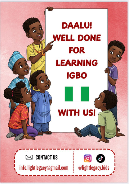 IGBO Made Simple Booklet | DIGITAL DOWNLOAD
