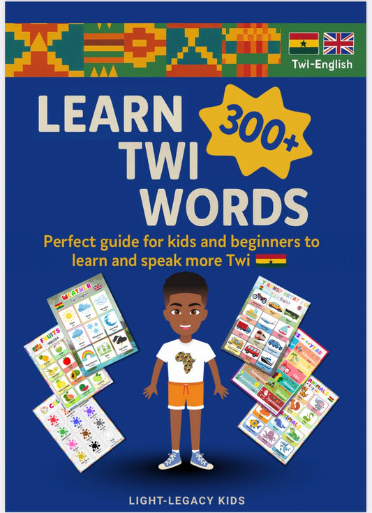 LEARN 300+ TWI WORDS Booklet for Kids and Beginners